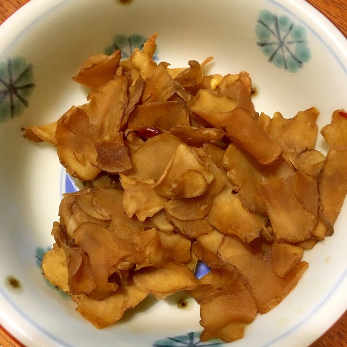 【低カロリー×簡単】菊芋のきんぴら